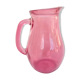 Vintage pitcher in pink glass 1l