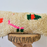 Colorful Moroccan carpet pillow 53x26cm