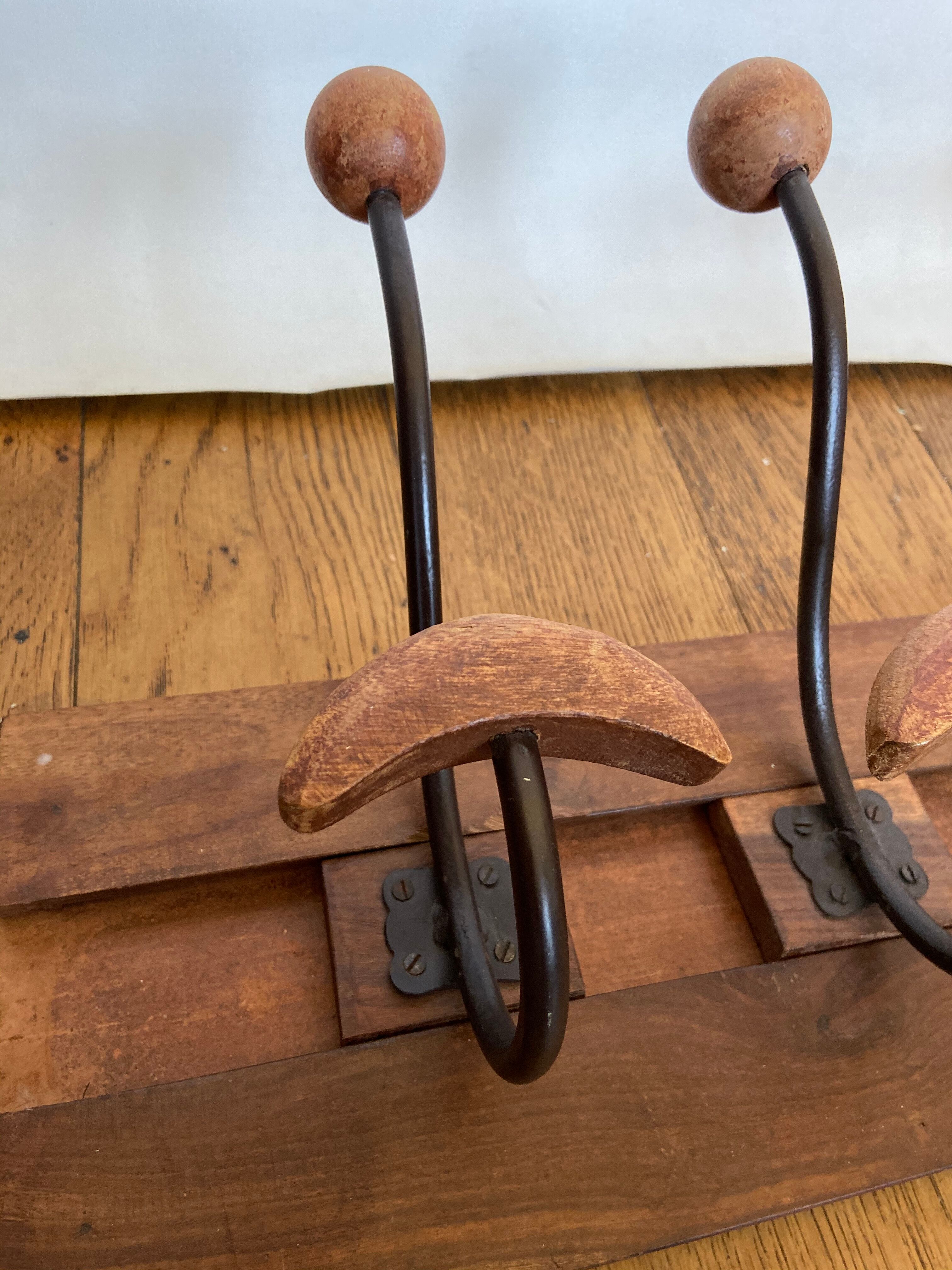 Door sliding wall coats 5 racks