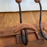 Door sliding wall coats 5 racks