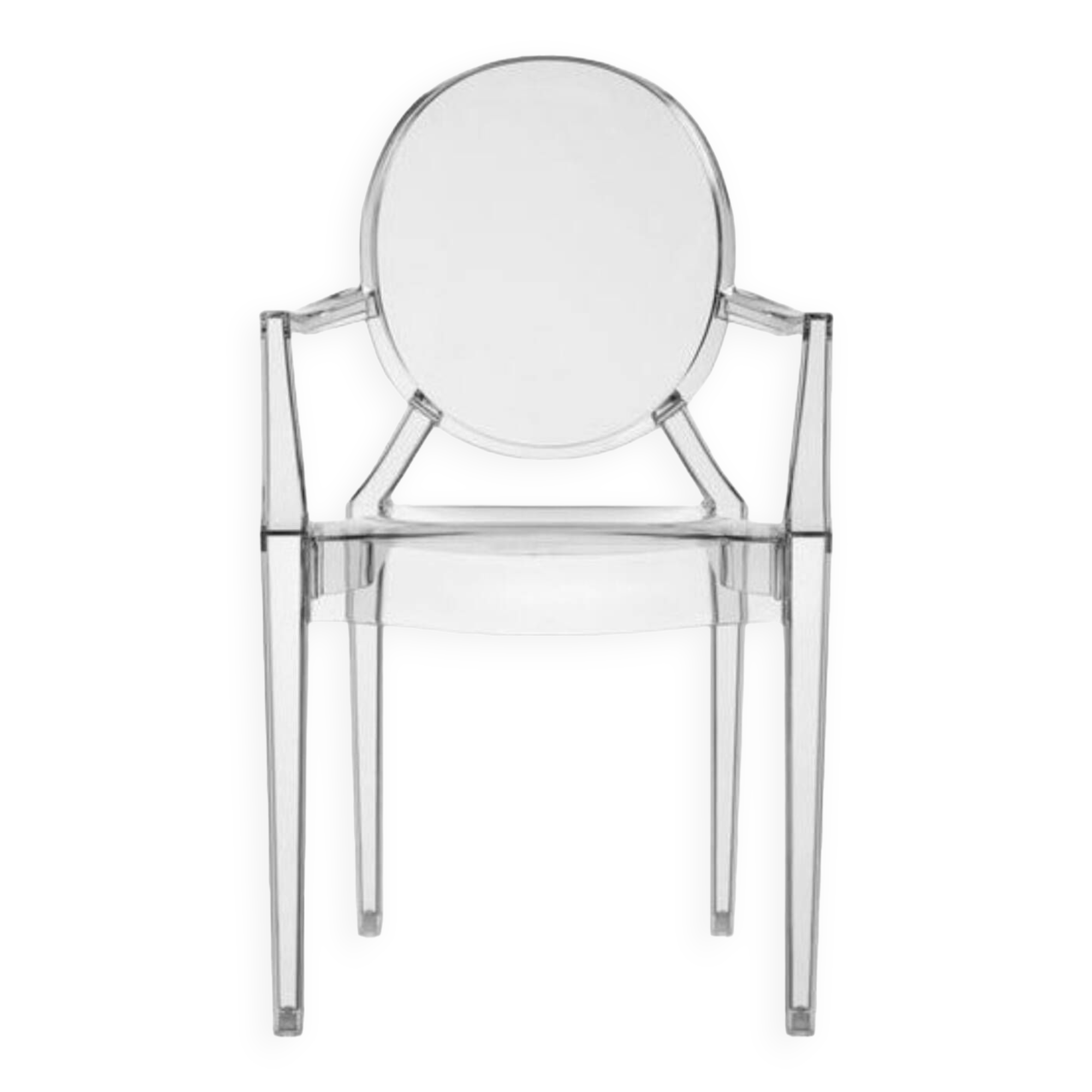 Louis Ghost armchair chair by Starck for Kartell