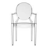 Louis Ghost armchair chair by Starck for Kartell