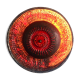 Danish cersmic stoneware 1960 wall lamp