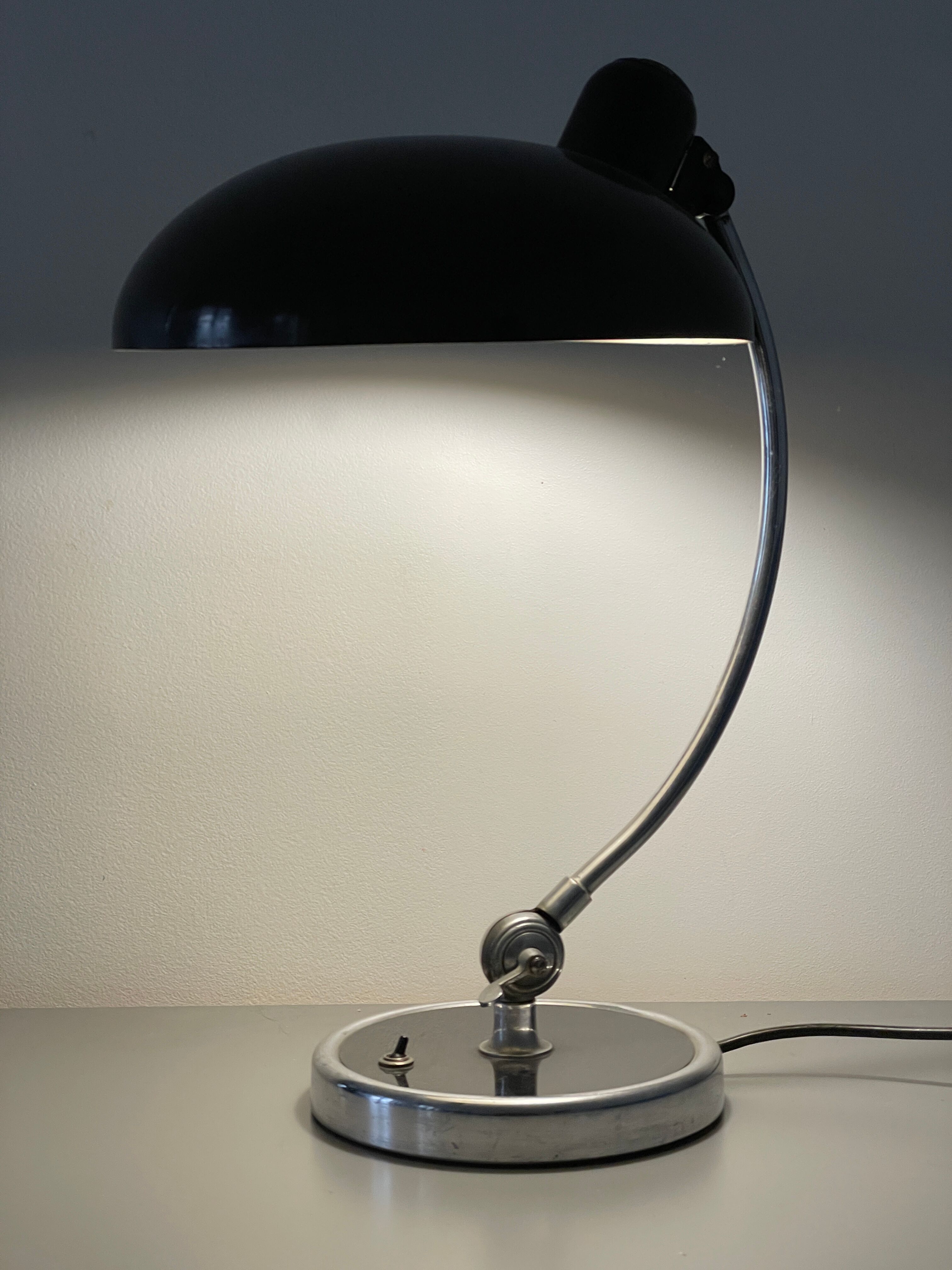 6631 President desk lamp by Christian Dell for Kaiser Idell / Kaiser Leuchten, 1930s