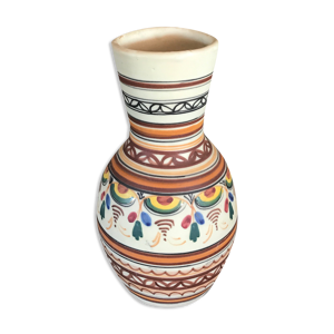 Vase poterie décorative - main