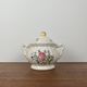 Antique Lunéville sugar bowl, Réverbère model, 1887