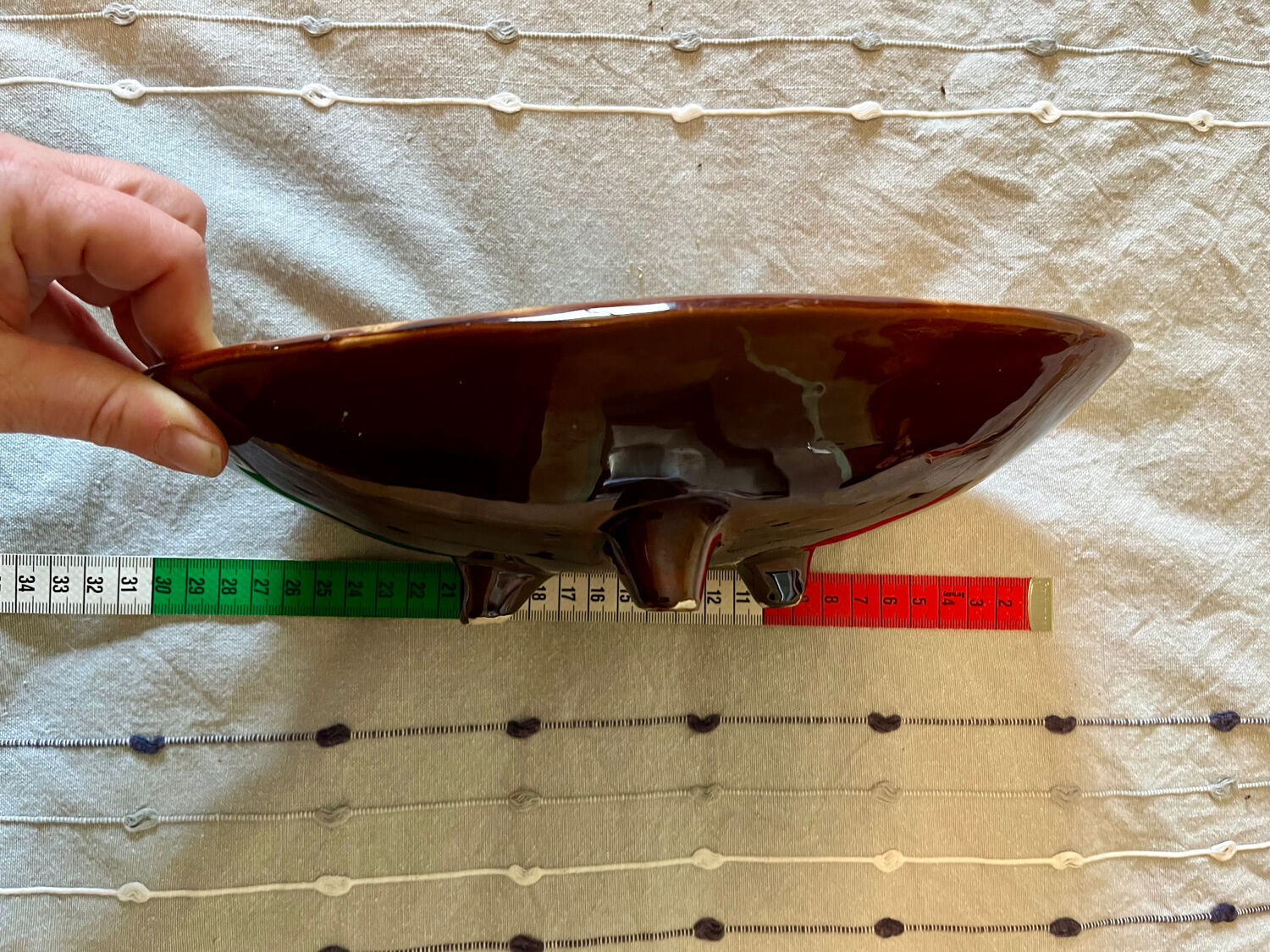 Vallauris style catchall tray