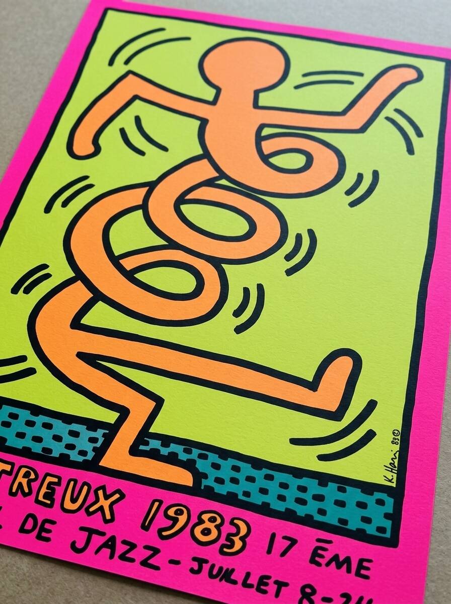 Keith Haring festival poster