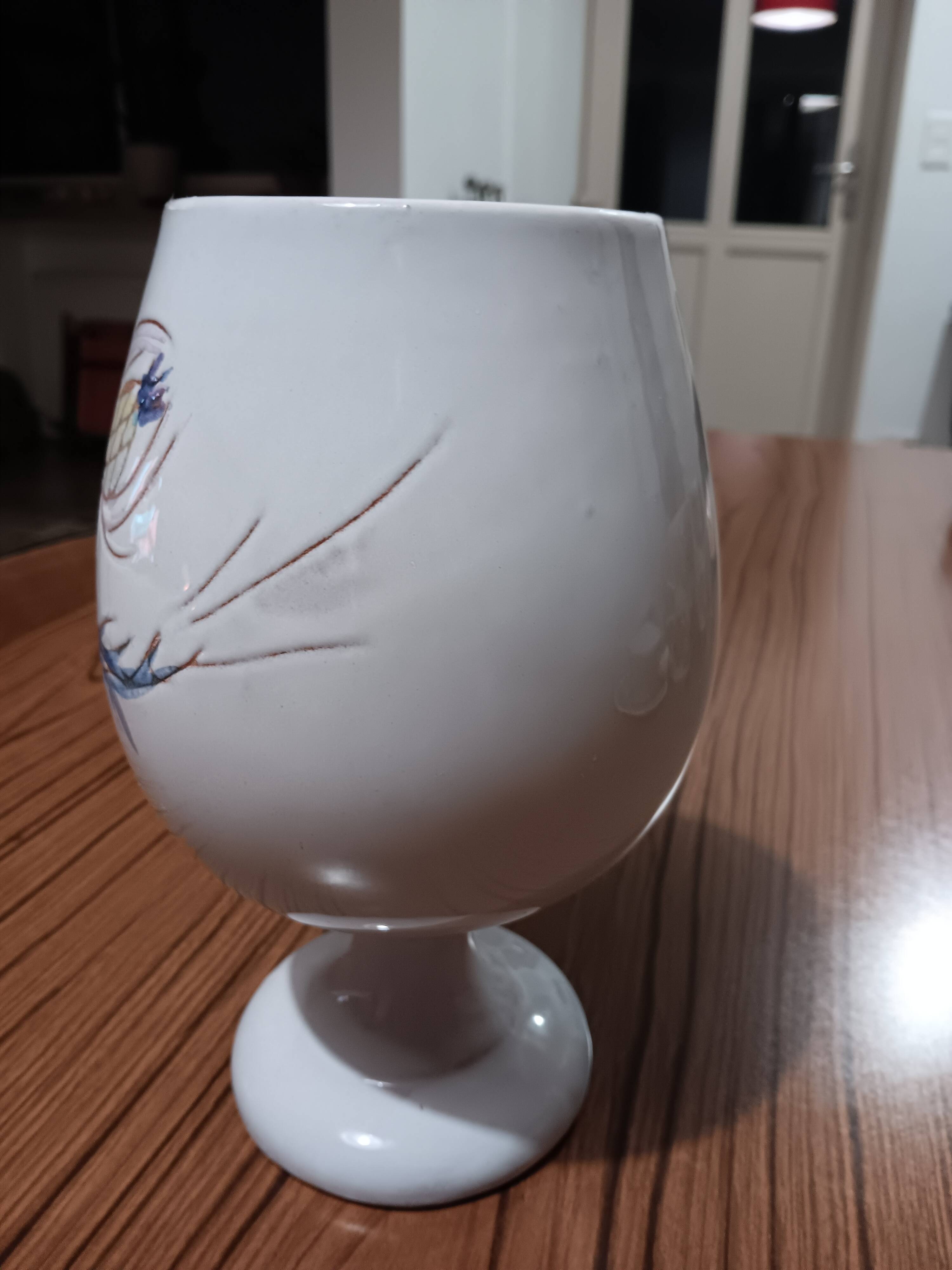 Vallauris thistle vase.