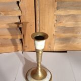 Candlestick with mother-of-pearl