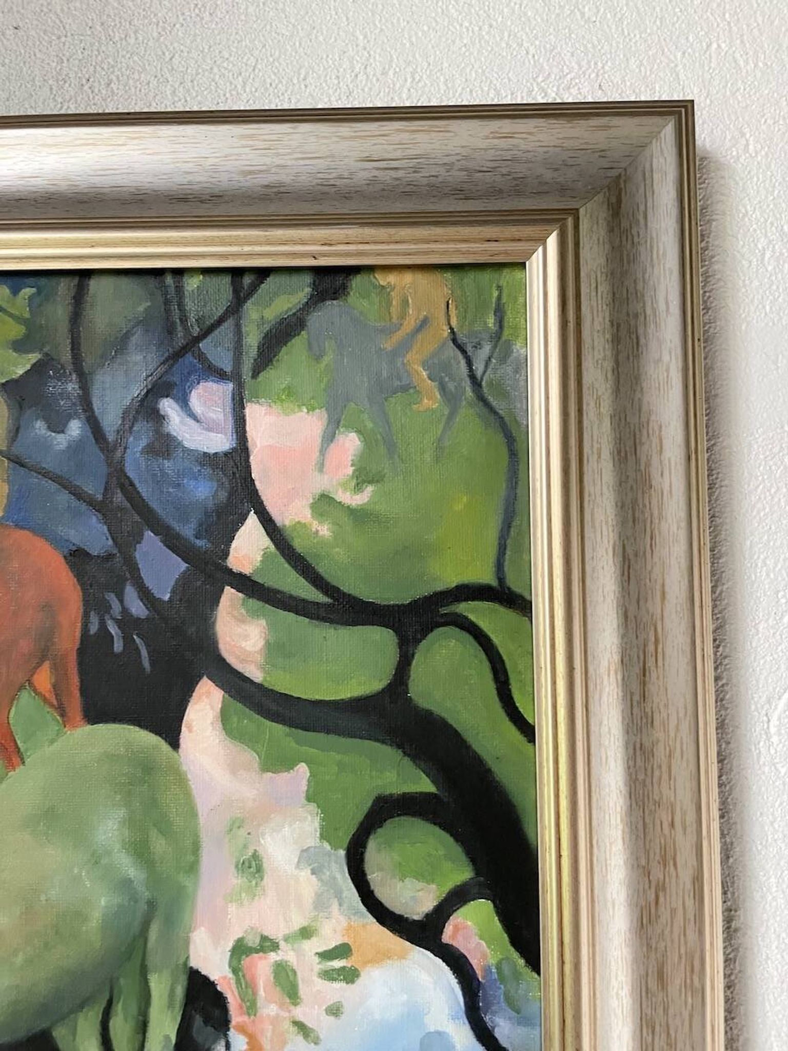 Toile peinture huile Gauguin