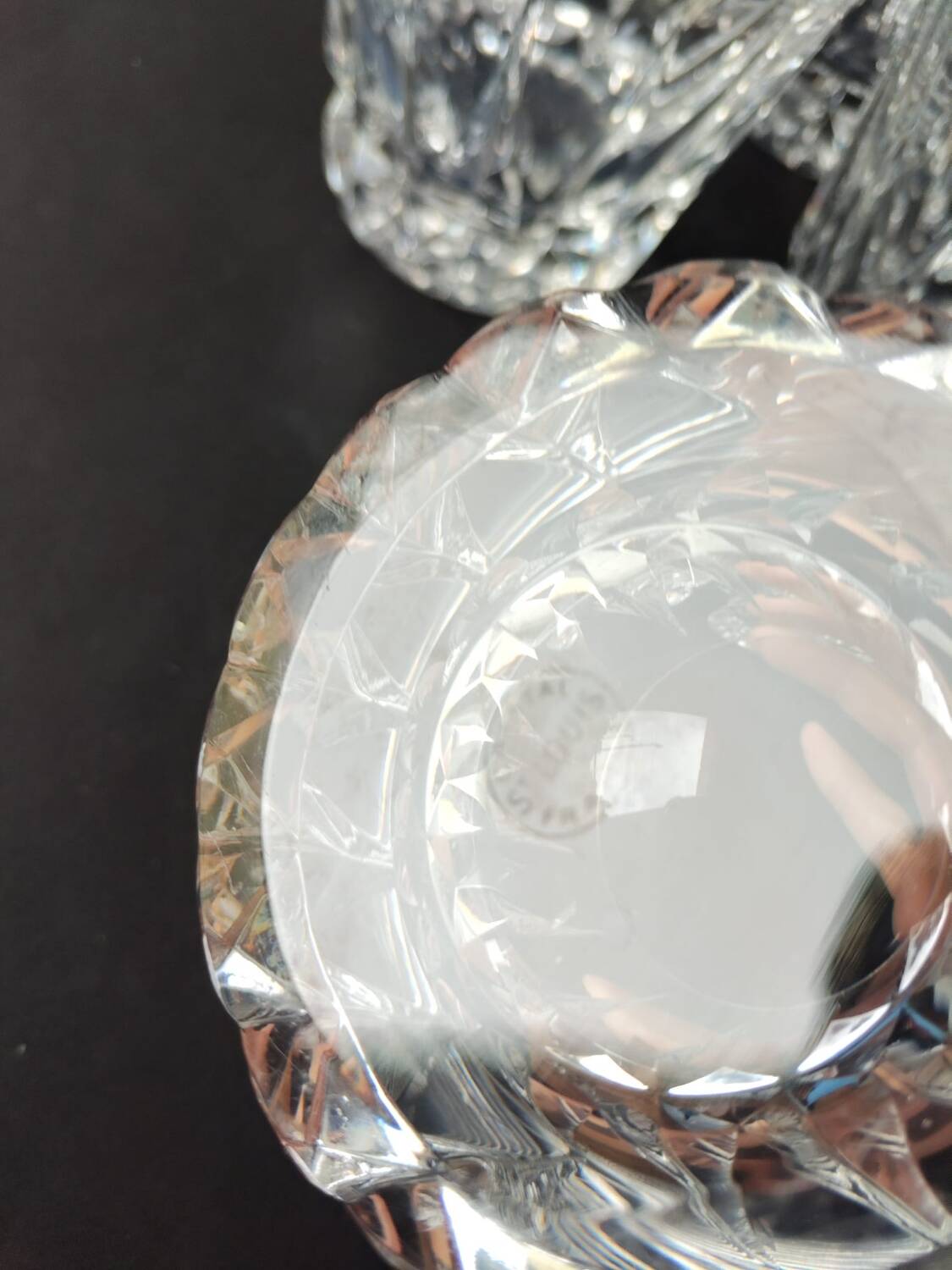 6 Verres à whisky tumbler Crystal St Louis Guernesey.