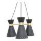 Vintage black pendant light