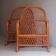Wicker armchairs by Gervasoni, Italy, 1970s, set of 2.