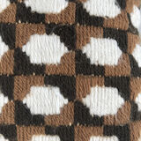 Coussin en broderie de laine 40x40cm