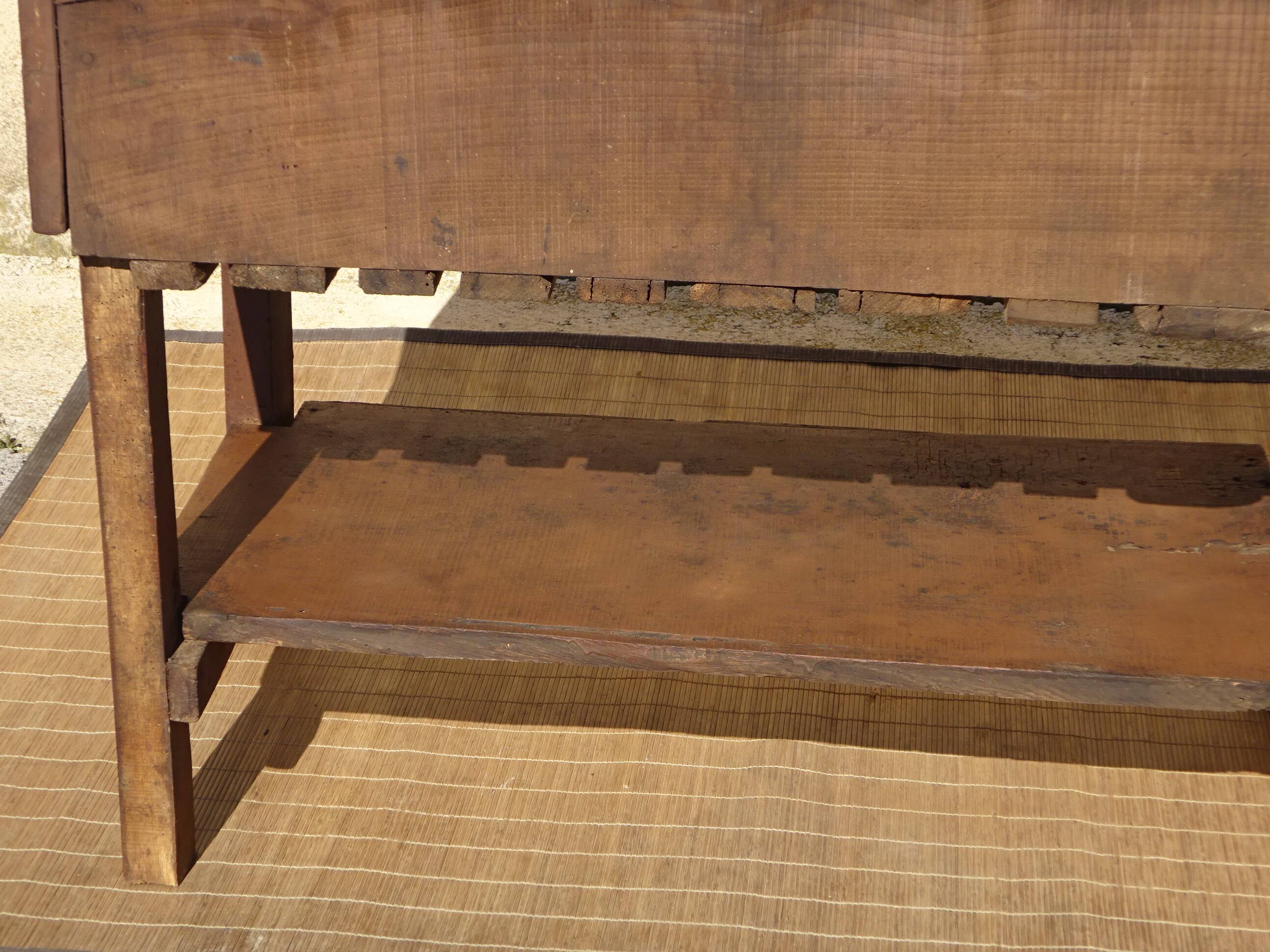 Antique oak furniture, dish drainer