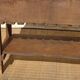Antique oak furniture, dish drainer