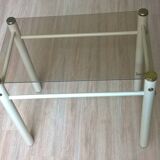 Glass end table “Yves Boutboul” - 1980s