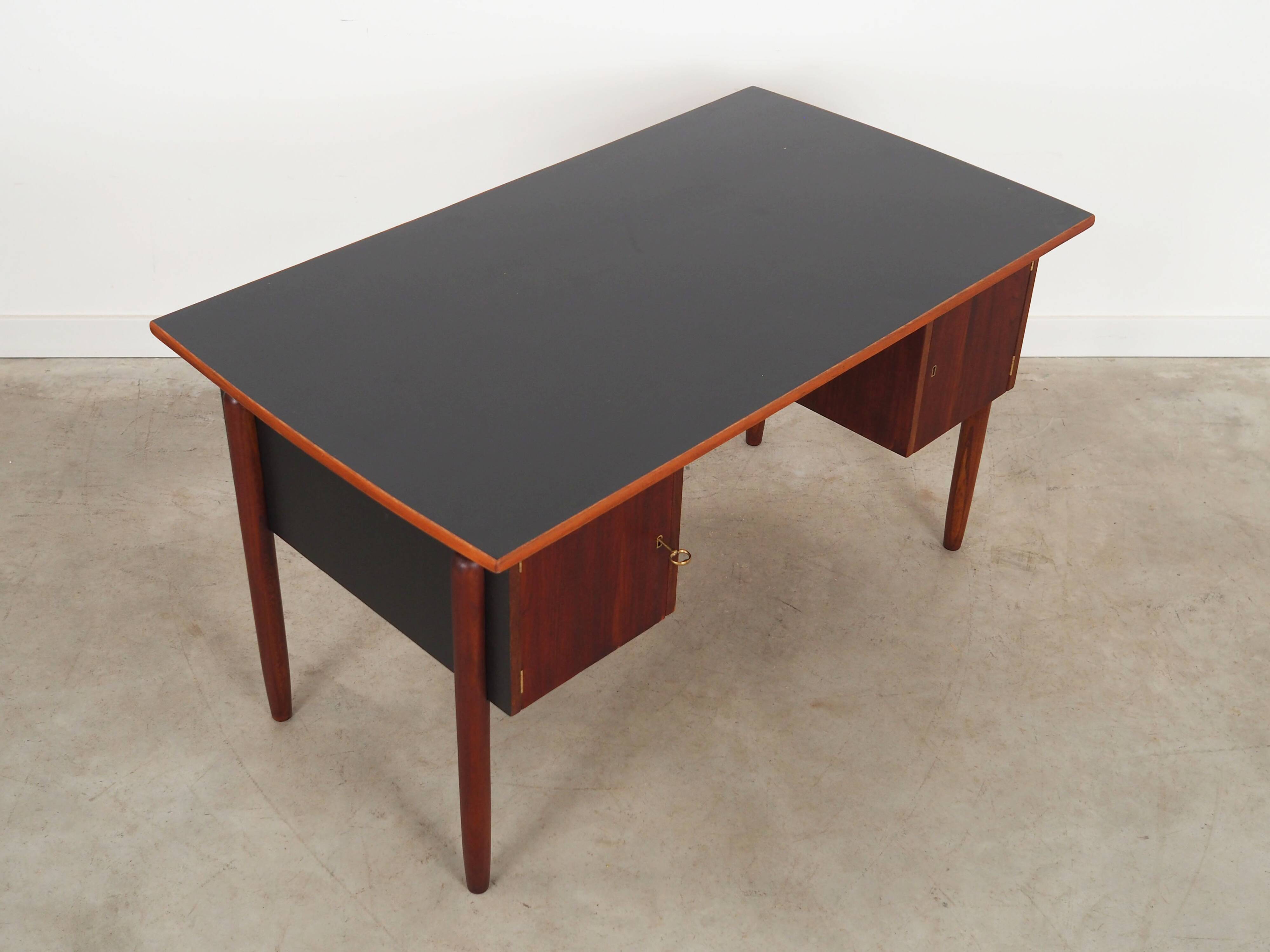Teak desk, Danish design, 1960s, production: Denmark