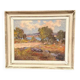 Original Oil on Canvas – “Landskap” by R. Keswik – Signed – Vintage
