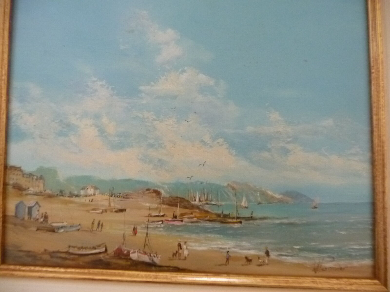 Willy Pannier old painting 1952