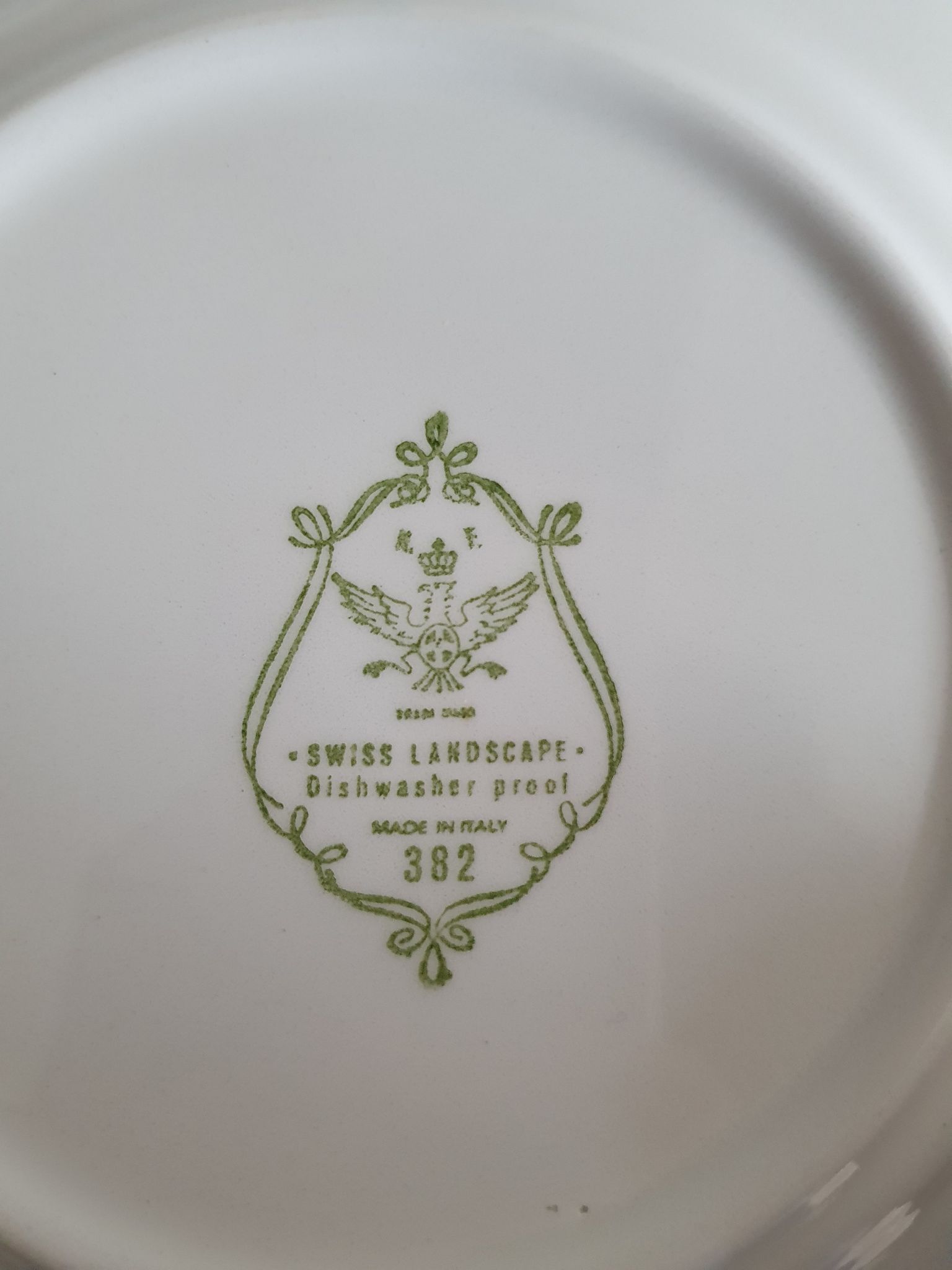 6 assiettes italiennes
