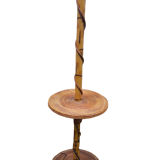 Rattan floor lamp