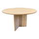 Round Italian travertine dining table 1970s