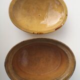 Old glazed terracotta terrine