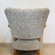 Fully Restored Vintage Lounge Arm Chair by Jindrich Halabala H-237, 1950’s