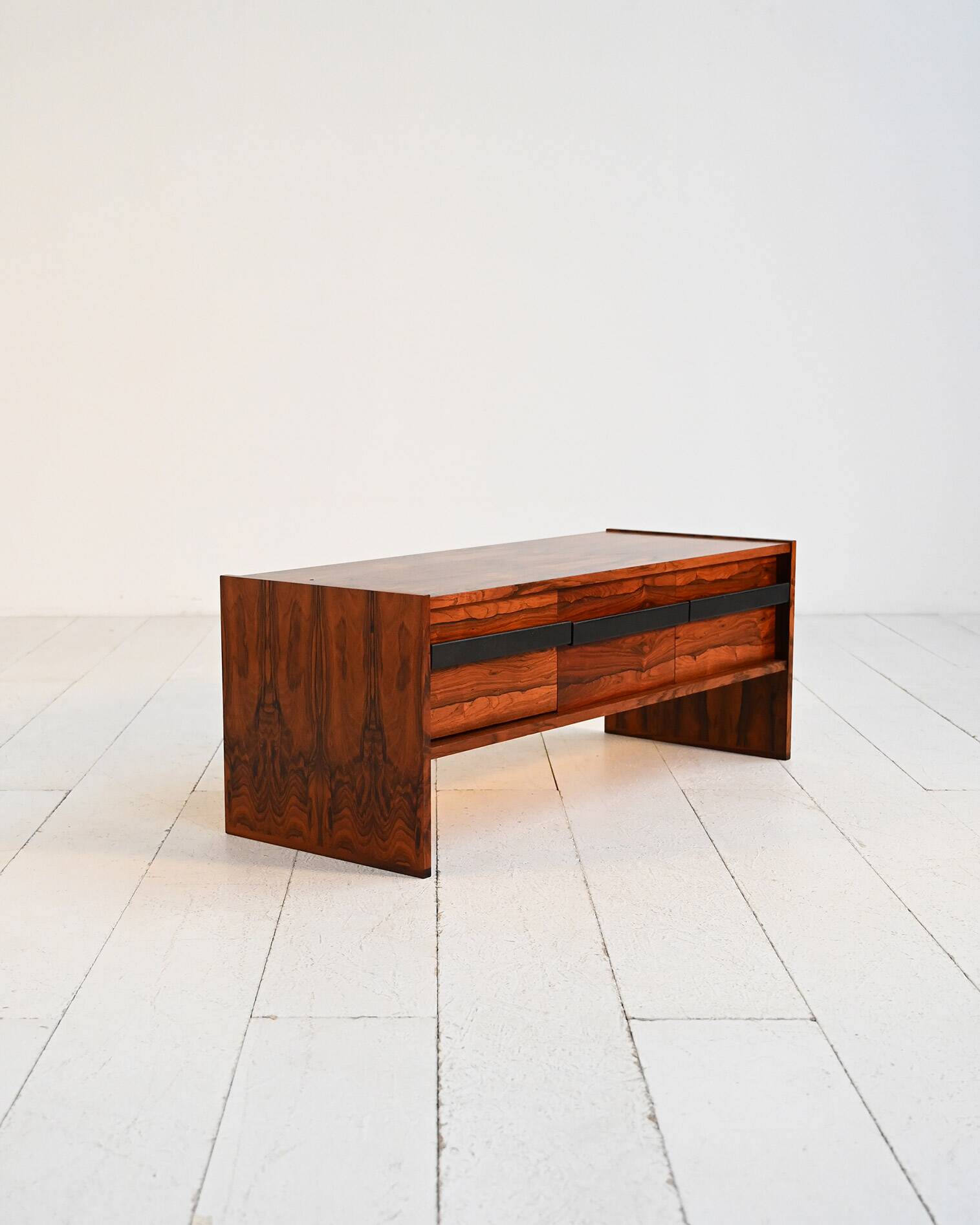 Scandinavian rosewood chest of drawers by AB Glas & Trä, Sweden, 1960s/1970