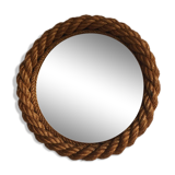 Vintage rope round mirror  32cm
