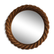 Vintage rope round mirror  32cm