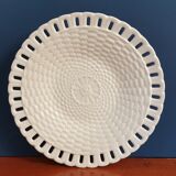 Suite of 5 openwork dessert plates