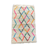 Colorful azilal carpet children's room 61x101cm