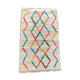 Tapis azilal coloré chambre enfants 61x101cm