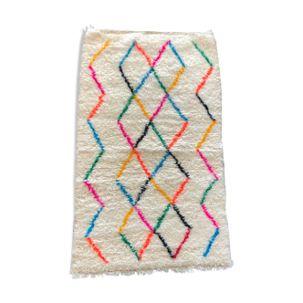 Colorful azilal carpet children's room 61x101cm