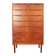 Grande commode Danoise, Semainier, 7 tiroirs en teck par Henning Jørgesen.