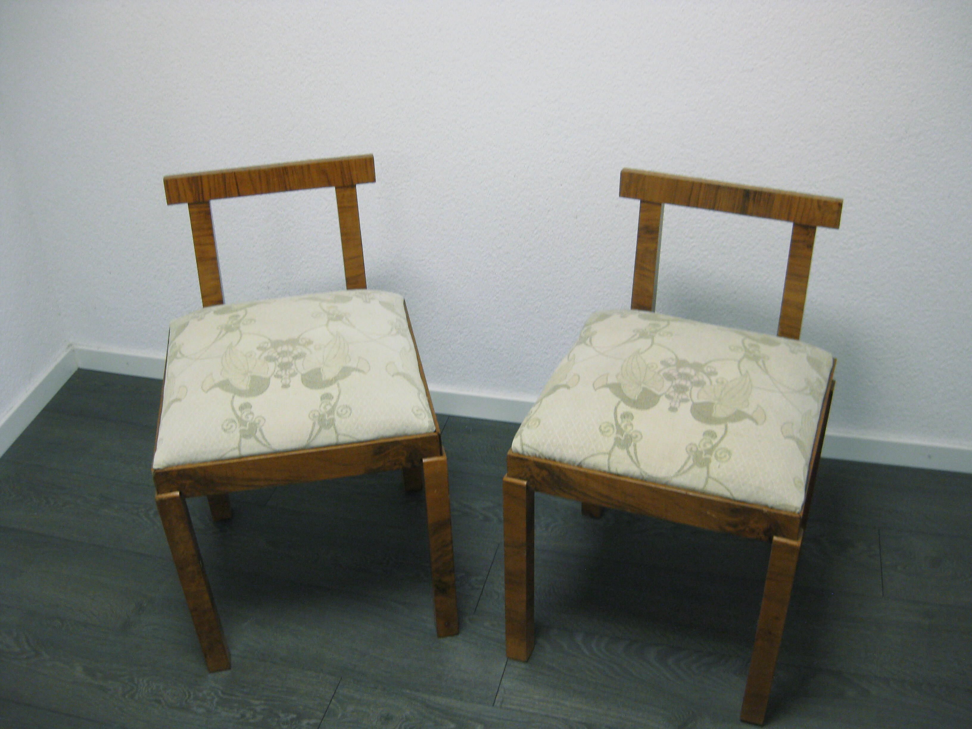 2 Art Deco chairs