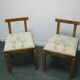2 chaises Art déco