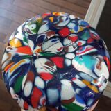 Ancient Murano vase in aventurine and murrina polychrome Italy circa 1940