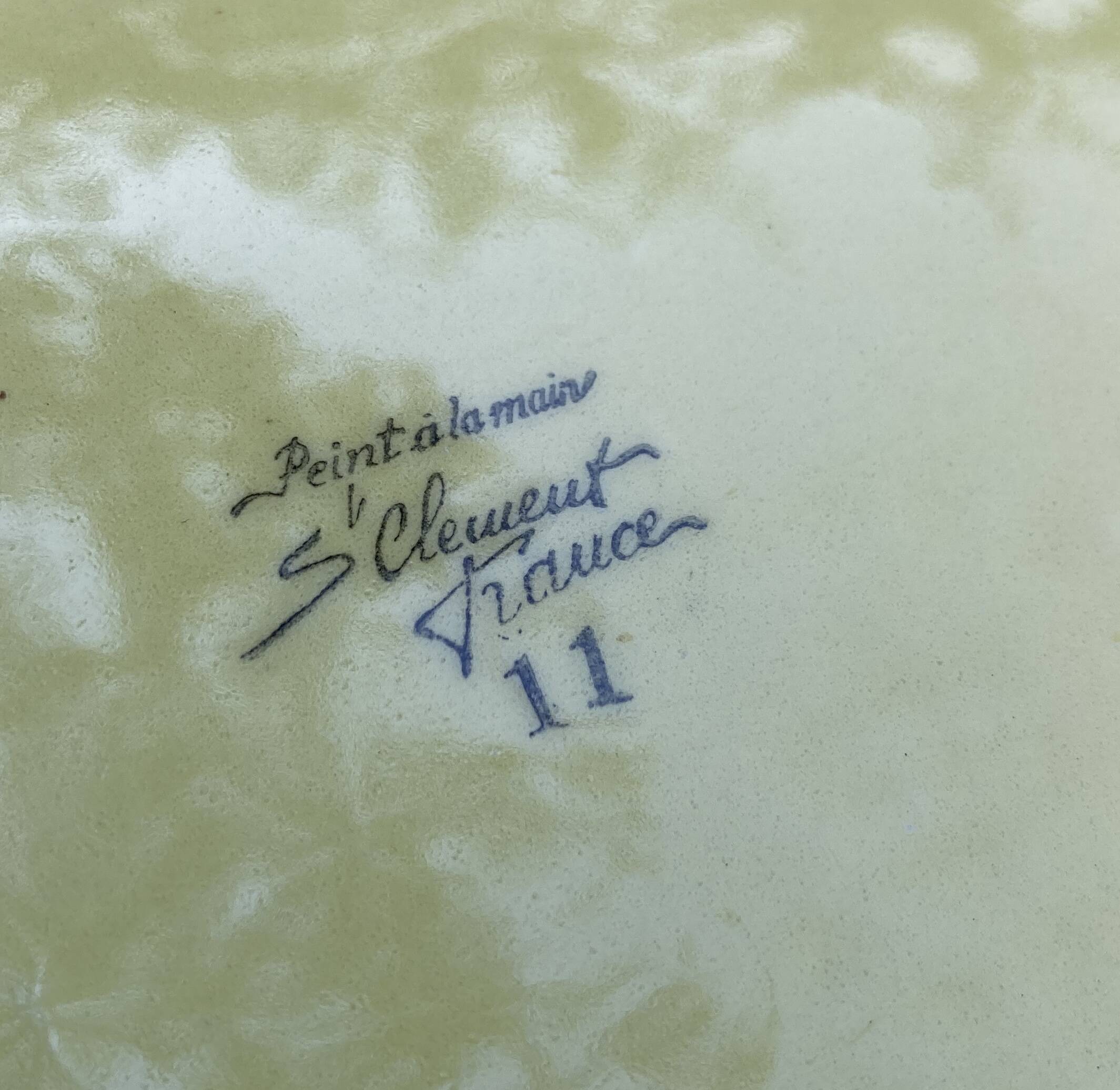 Basket dish - fruit bowl - Saint Clément Vintage