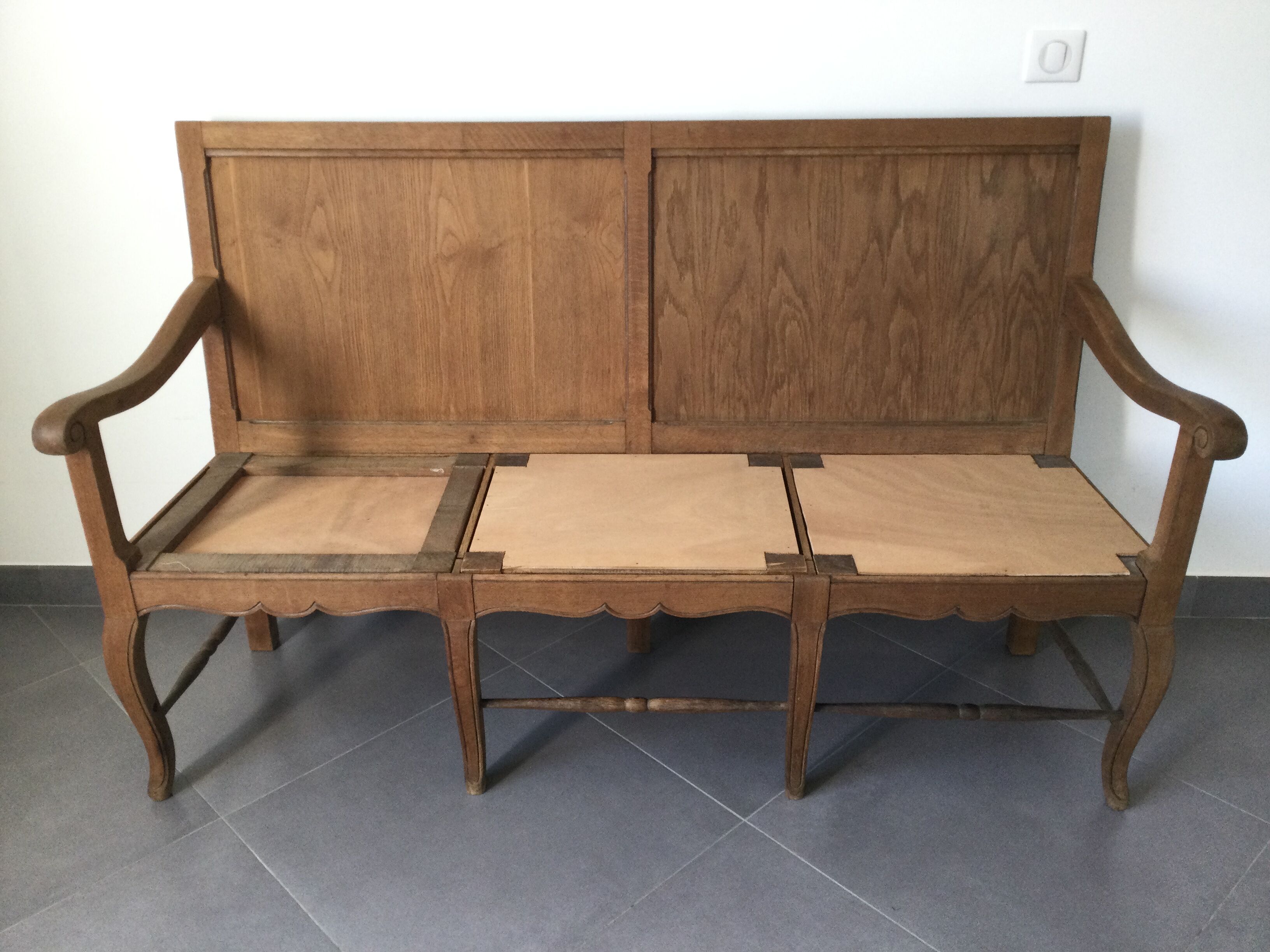Banquette dit radassier