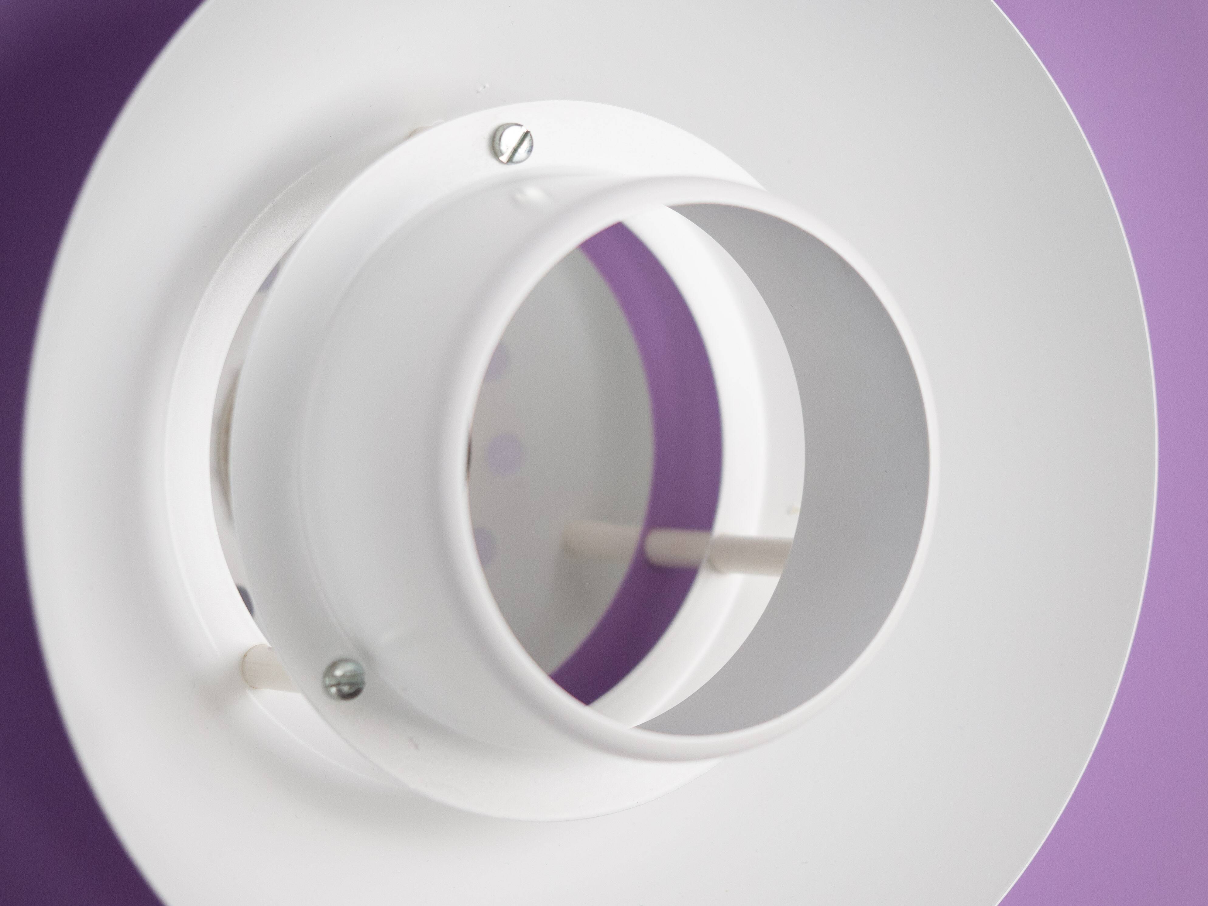 Paire de 2 lampes à suspension vintage danoises par Form Light, années 1980