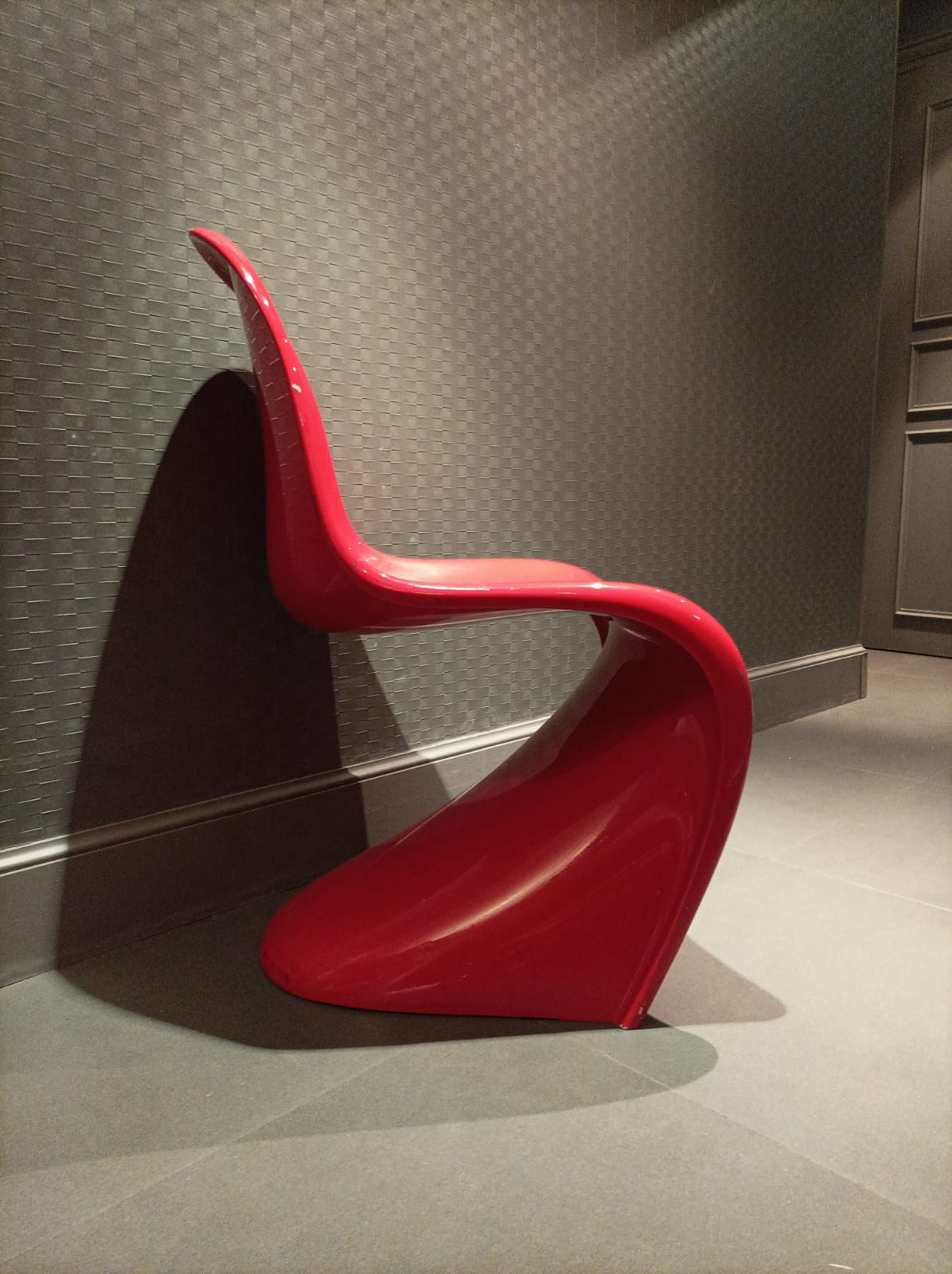 Ten chairs by Verner Panton