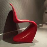Ten chairs by Verner Panton
