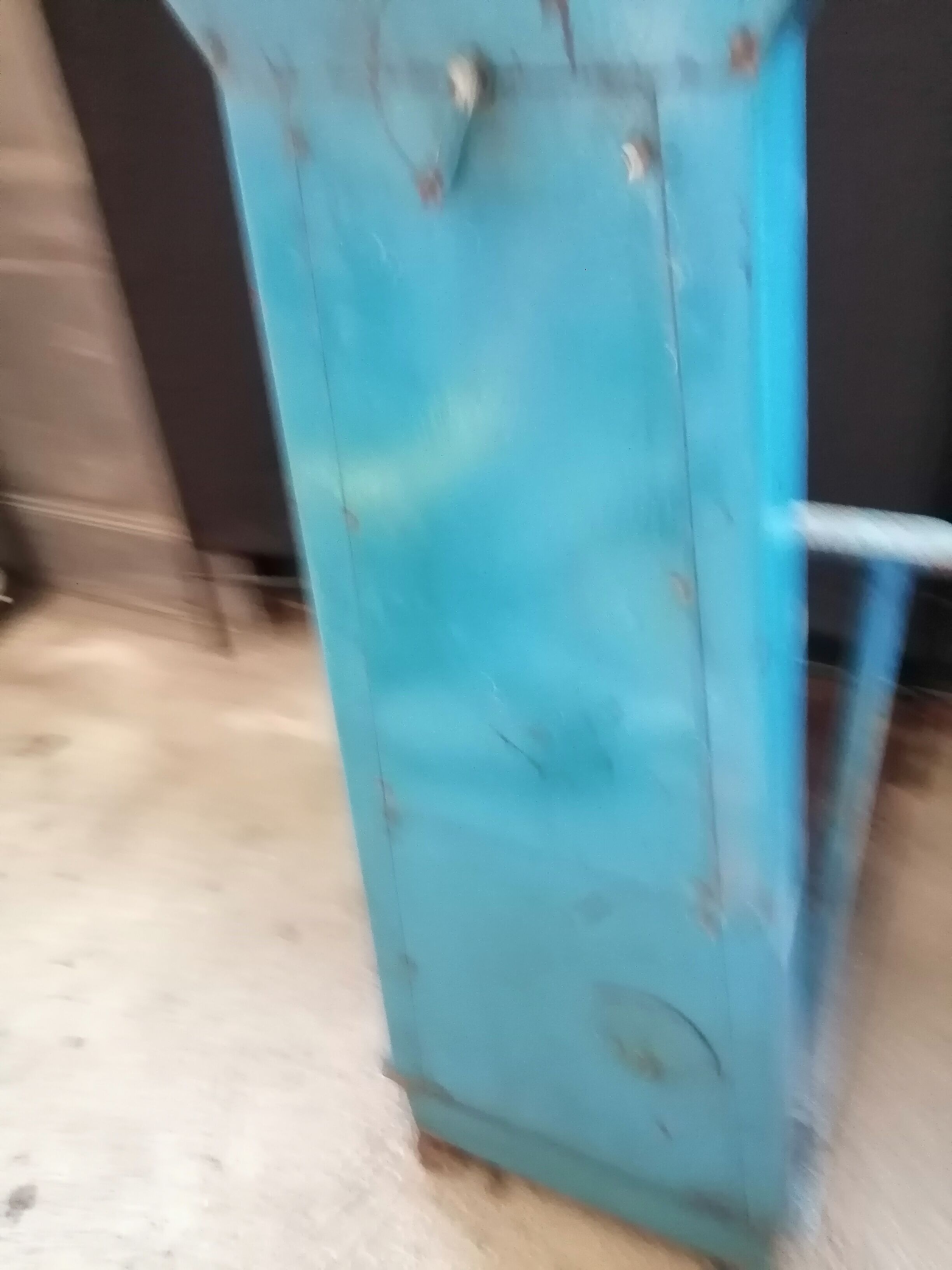 Balance j blue carron scale 100 kg 1930
