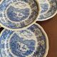 6 flat plates Burgenland blue Villeroy & Boch