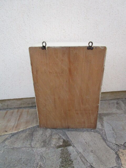 Cabinet with vintage pharmacy 50s