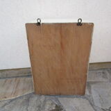 Cabinet with vintage pharmacy 50s